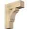 Ekena Millwork Merced Block Rough Sawn Bracket, Douglas Fir, 6"W x 20"D x 24"H BKT06X20X24MRC05RDF - alternate 1